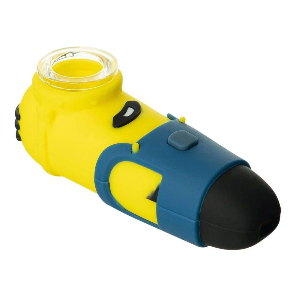 Minion Silicone Pipe for Smoking Pipe Fun