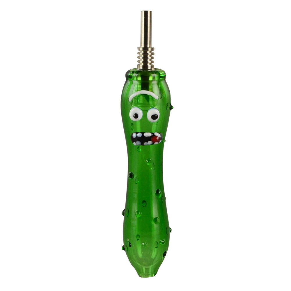 Pickle Glass Dab Straw – 5.5″