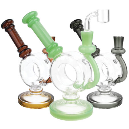Pulsar Donut Oil Rig - 6.25" / Colors Vary
