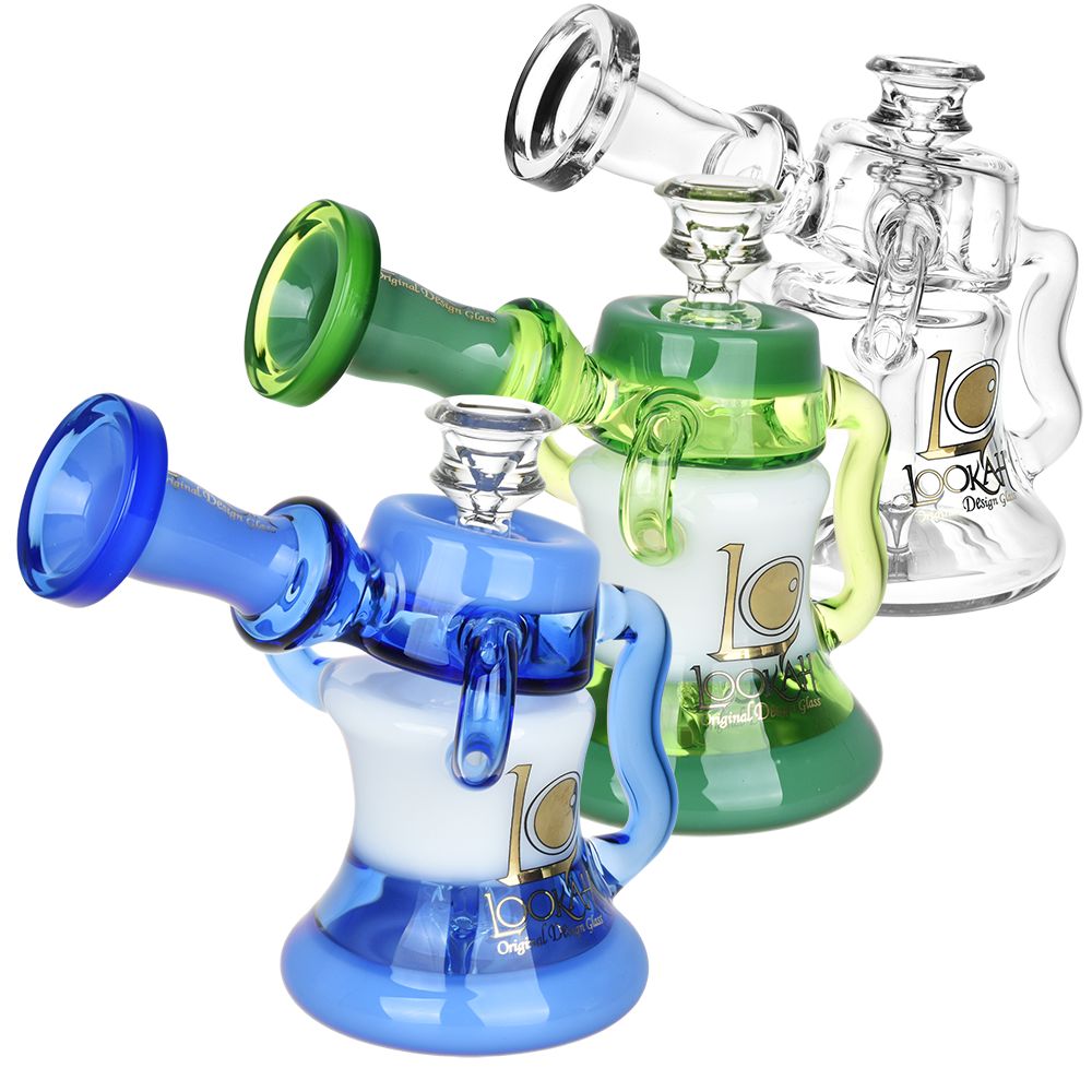 Lookah Glass Top Recycler Water Pipe | 6″ | 14mm F