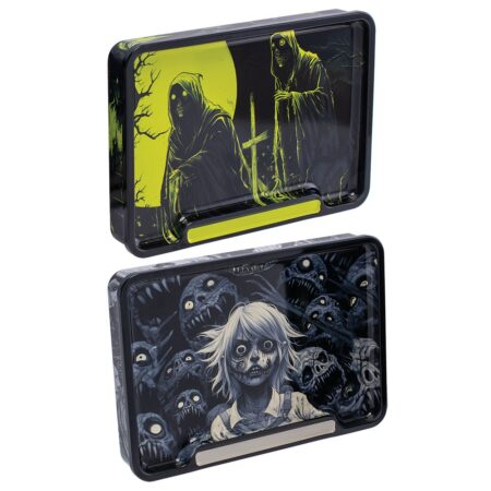 Fujima Rolling Tray Stash Box – Horror Designs / 8″x5.75″ 6ct