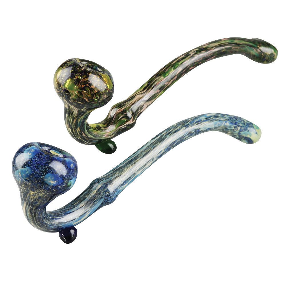 Fumed Sherlock Glass Pipe – 8.5″