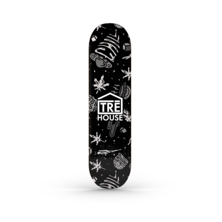 TRE House - Skateboard Deck - 8.25"