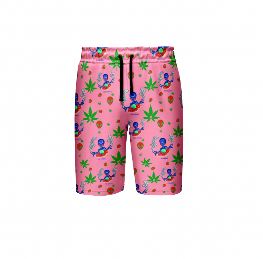 Cosmic Pink Alien Shorts – 5-Pack Collection