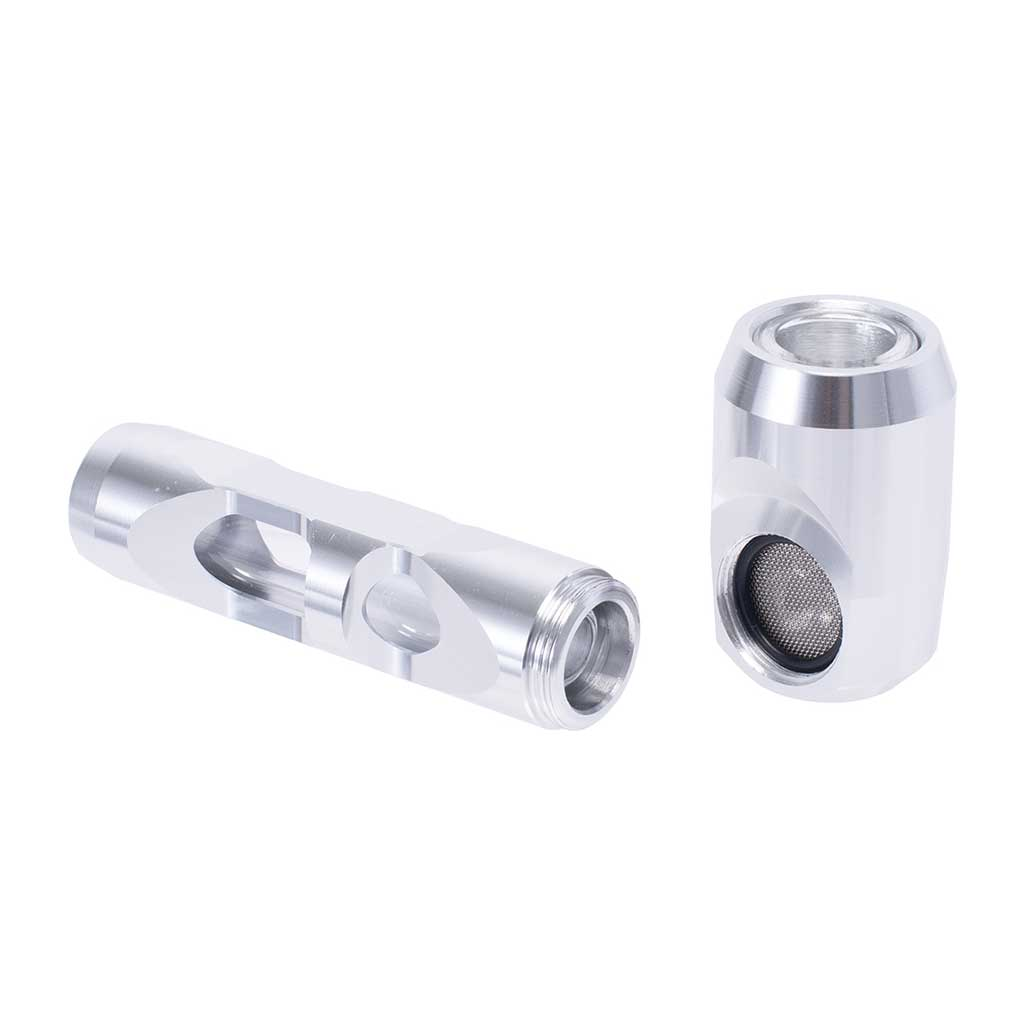 ALUMINUM GLASS SMOKING PIPE - Image 6