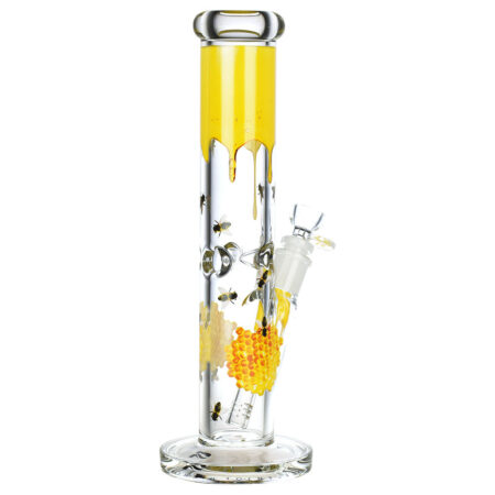 Pulsar Sweet Nectar Design Series Straight Tube Water Pipe | 12″ | 14mm F