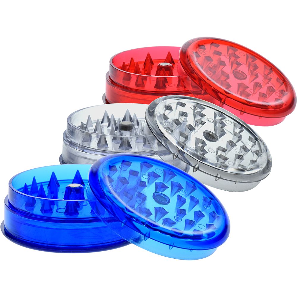 Grind-and-Store Acrylic Grinder | 3pc | 2.2″