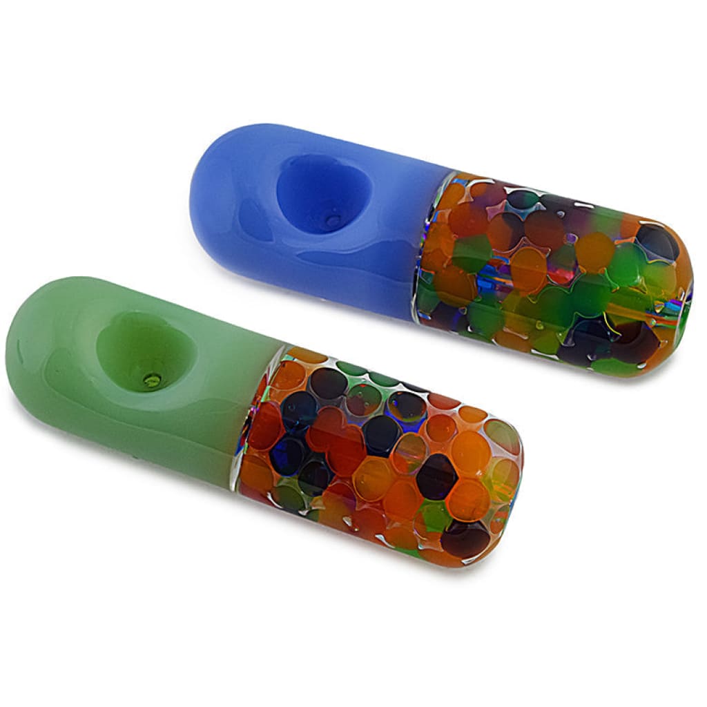 Glycerin Colorful Capsule Pipe with Gummies