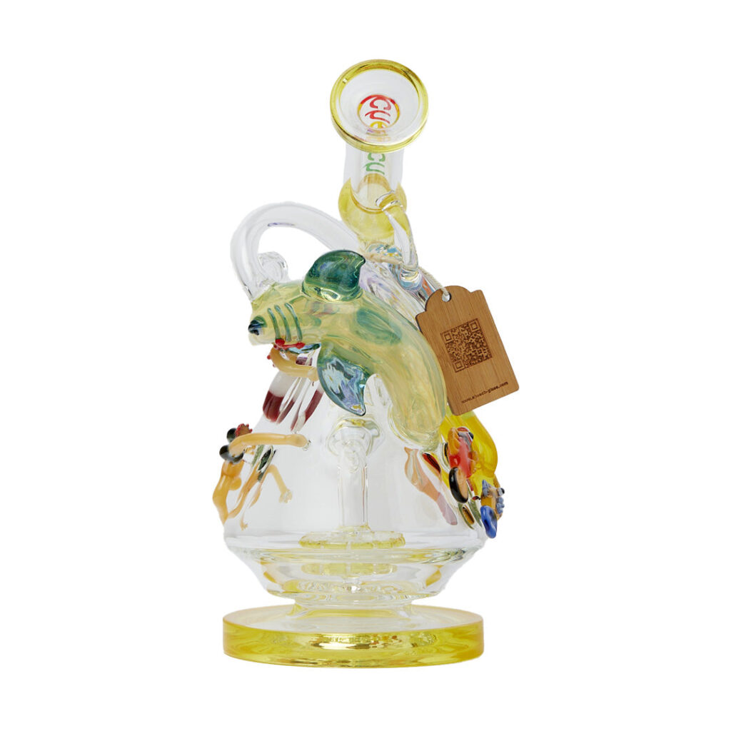 Cheech Glass 10.5″ Shark Attack Rig