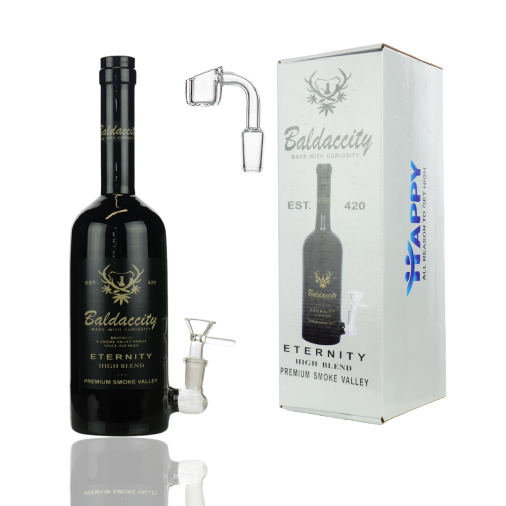 Baldacity 12-inch Wine Bottle Water Pipe Gift Set