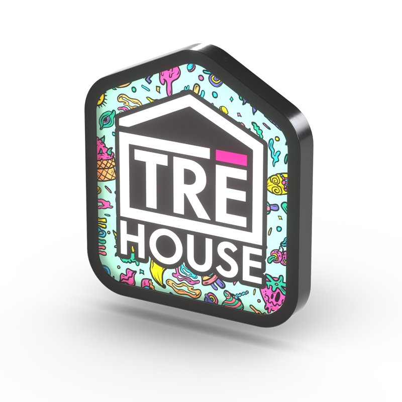 Sample – TRE House LED Sign – Logo