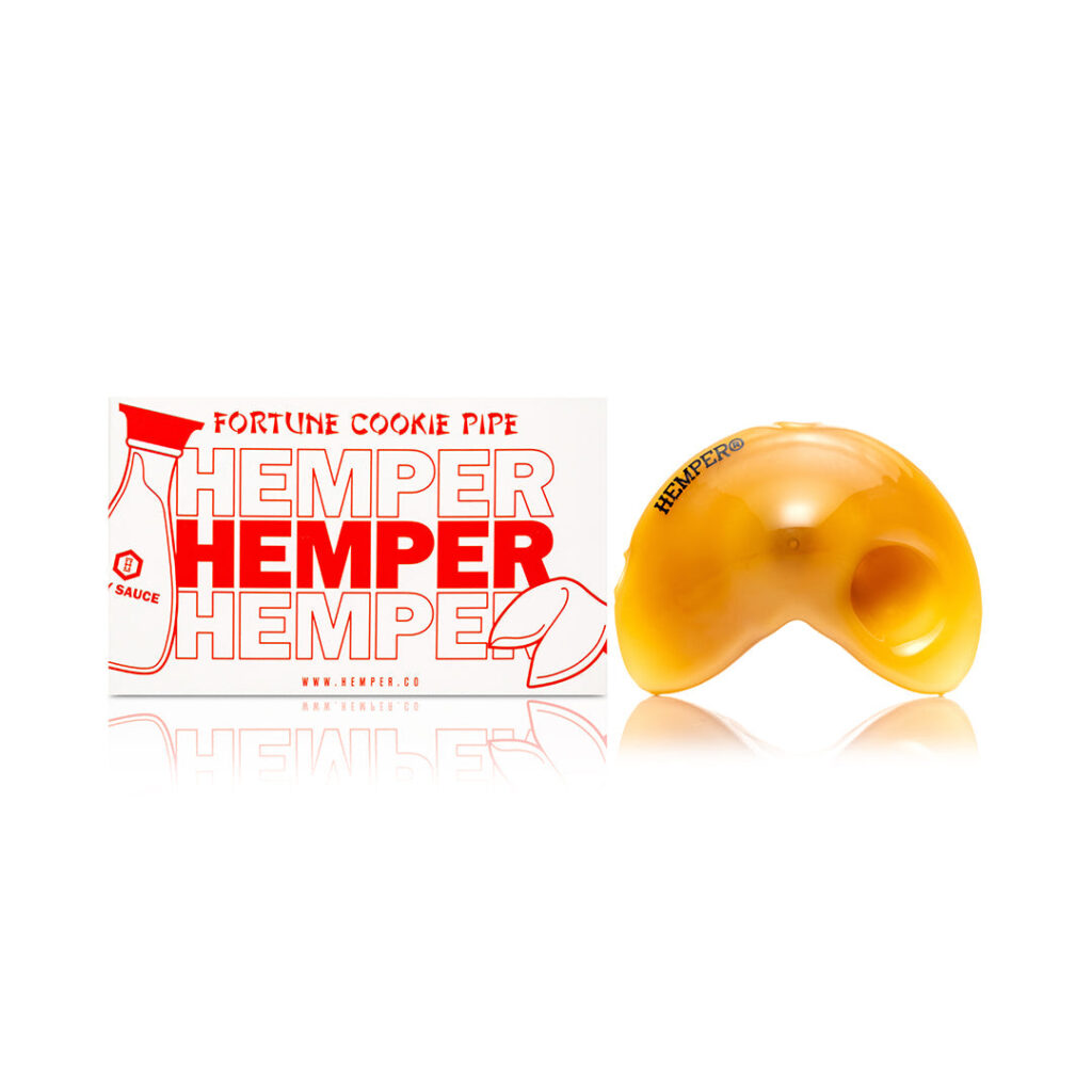 Fortune Cookie 3 Inch Glass Hand Pipe