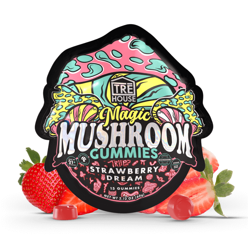 Gummies – Magic Mushroom – Strawberry Dream (10 Pack)