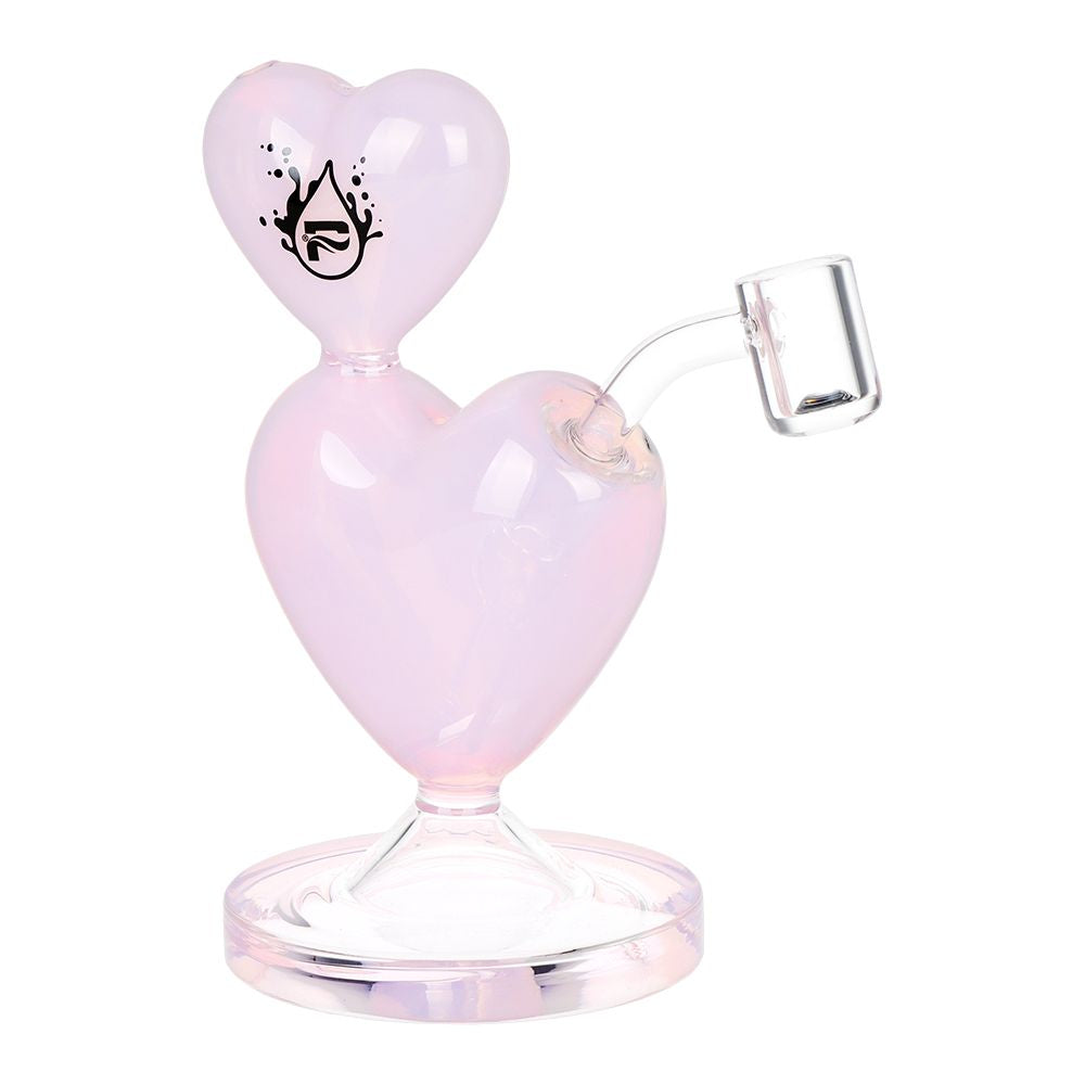 Pulsar Two-Hearted Glass Dab Rig | 6.5″ | 14mm F