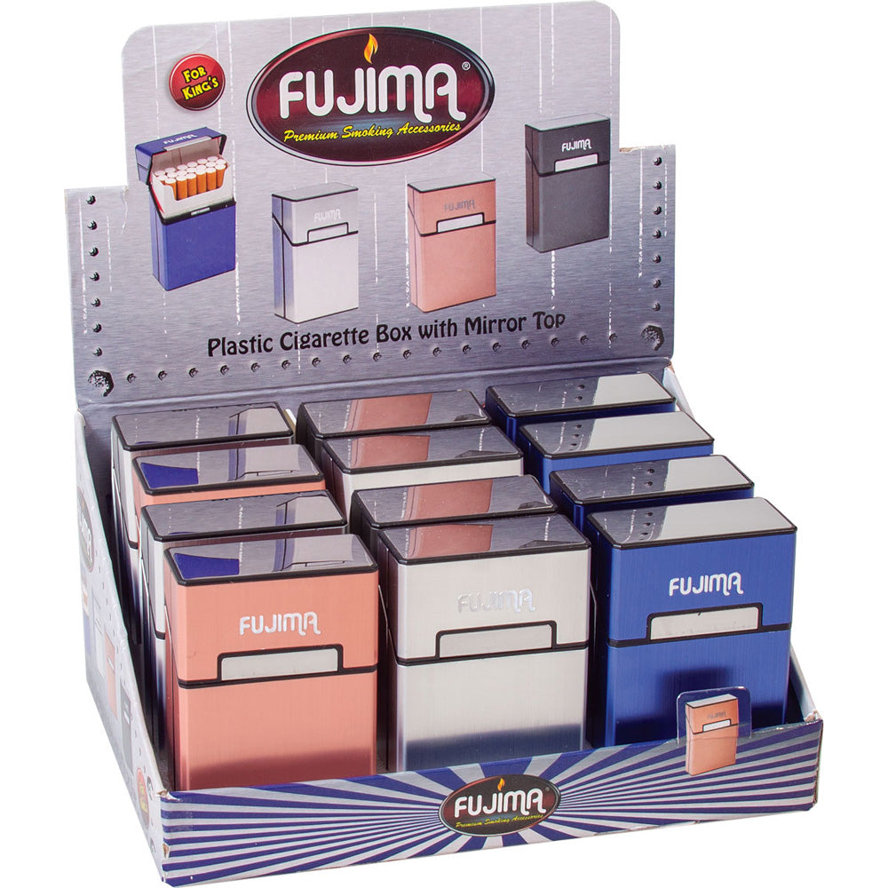 Fujima Cigarette Case Mirror Top Kingsize – 12pcs