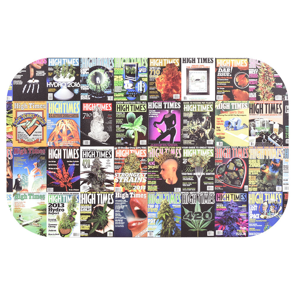 High Times x Pulsar Magnetic Rolling Tray Lid – Covers Collage / 11″x7″