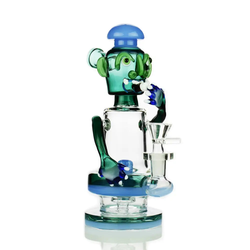 9 Inch Water Pipe with 14mm Male Bowl for Smooth Smoking - Bowl - Image 3