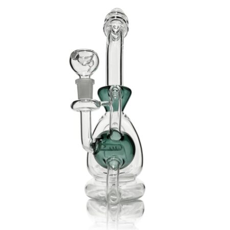 Recycler Double Body Dab Rig with Double Body Design for Sophisticated Smoker