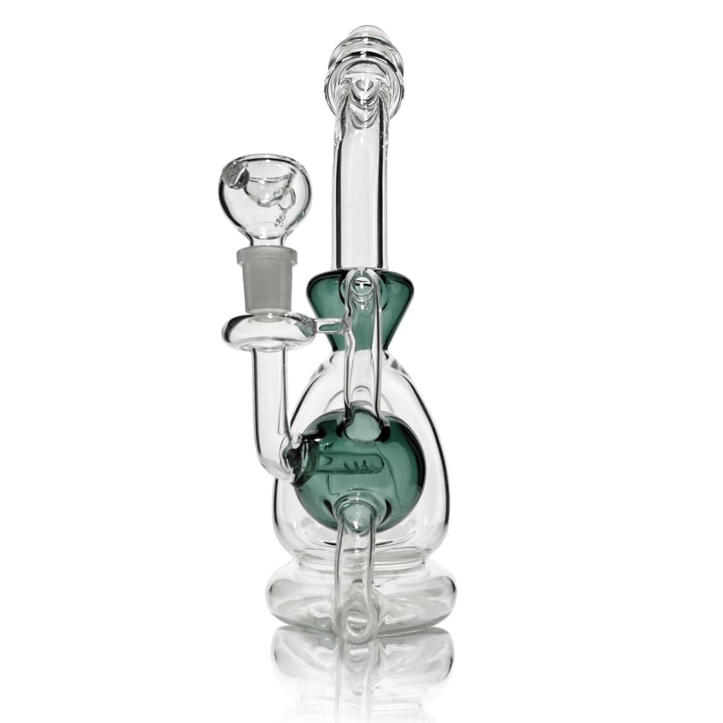 Recycler Double Body Dab Rig with Double Body Design for Sophisticated Smoker