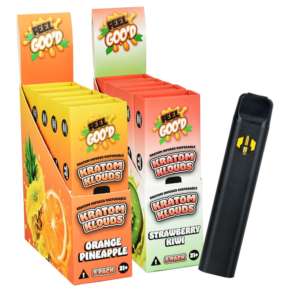 GOO’D Kratom Klouds HHC Disposable Vaporizer | 2.2g | 5pc Display