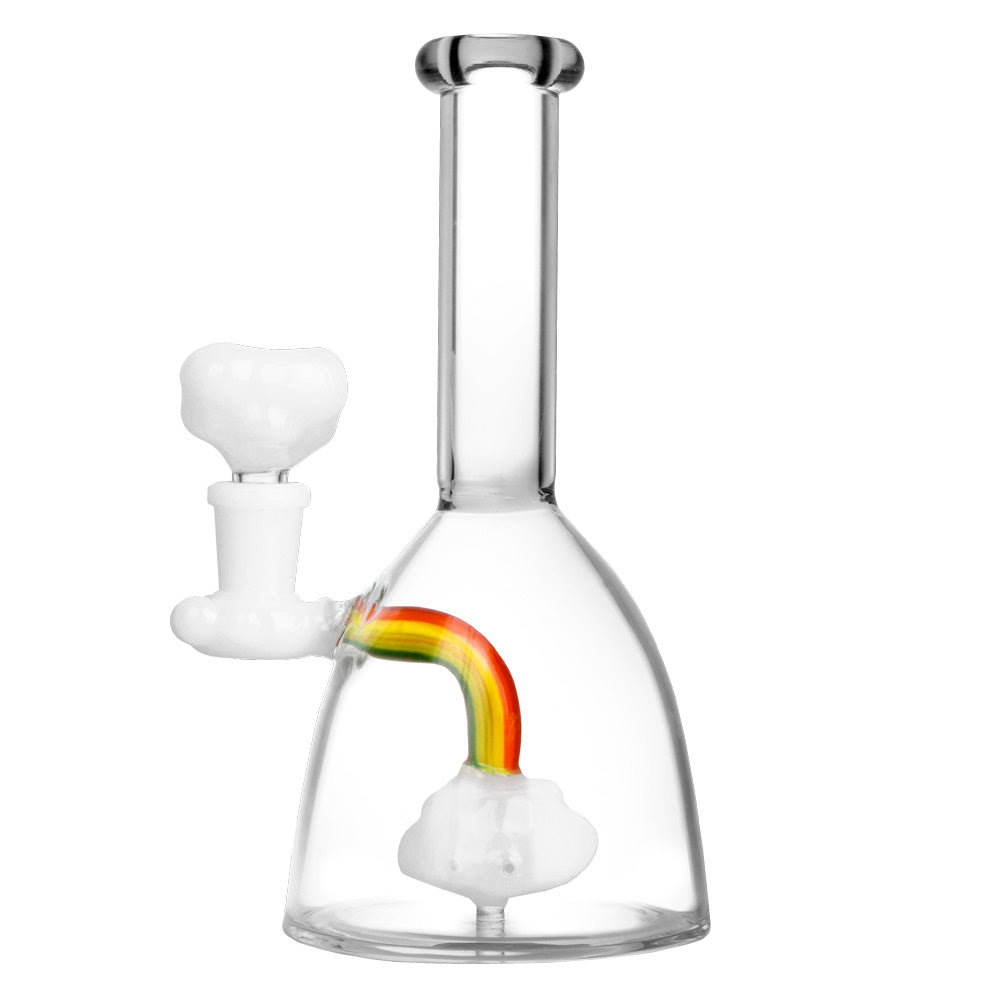 Rainbow Cloud Water Pipe – 7.25″ / 14mm F