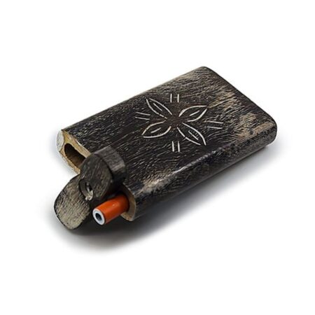 Unique Handmade Wooden Flower Dugouts for Smoking Enthusiasts