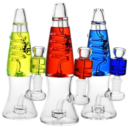Pulsar Chronic Coil Glycerin Water Pipe - 8" 14mm F