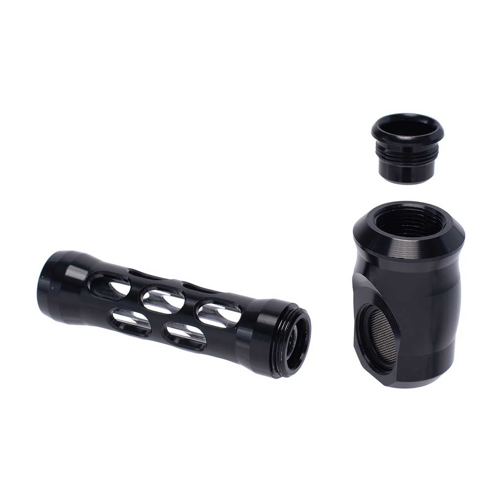 ALUMINUM GLASS PERFORATED HAND PIPE - Image 10
