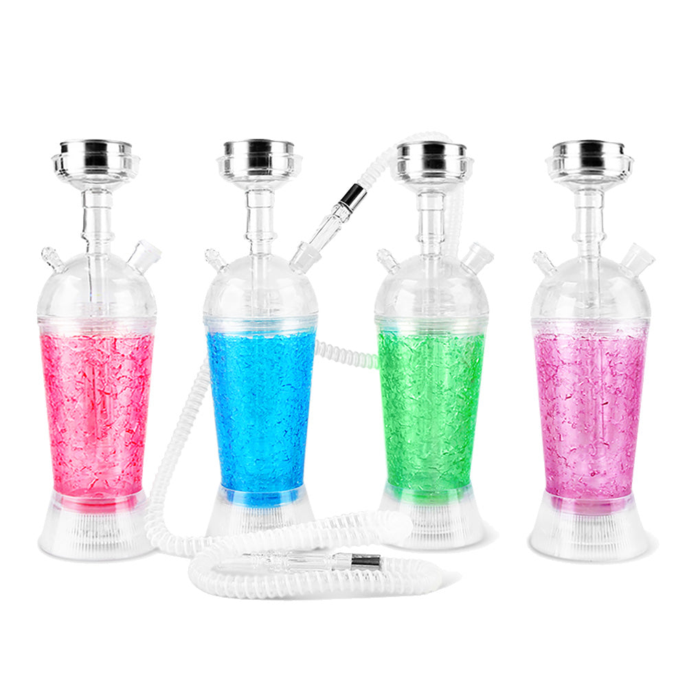 RIP DeLite Freezable Acrylic Hookah w/ LED- 13″ / Colors Vary