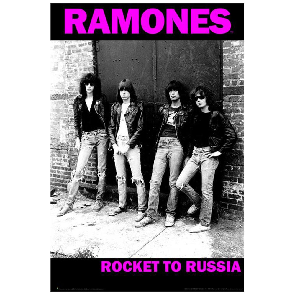 Ramones Rocket to Russia Poster – 24″x36″
