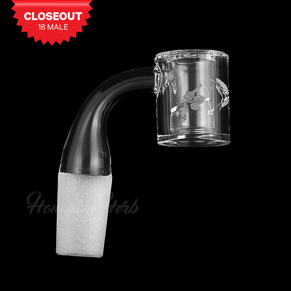 HONEY CHAMBER QUARTZ BANGER – 90° DEGREE | YL-CLOSEOUT
