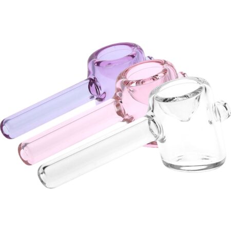 Illusory Reflections Glass Hammer Steamroller – 3.75″ / Colors Vary