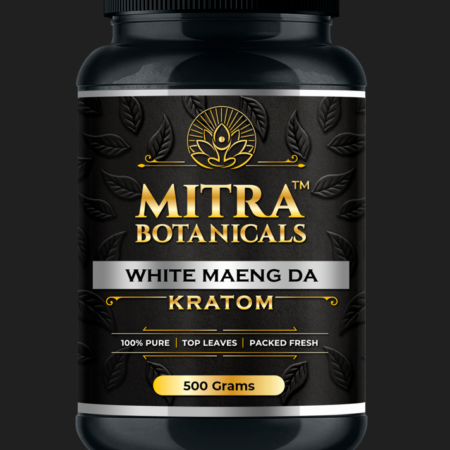 Mitra Botanicals White Maeng Da – Kratom (500 Grams Powder)