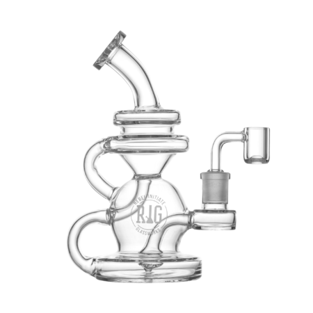 8" "Cyclone" Borosilicate Glass Rig