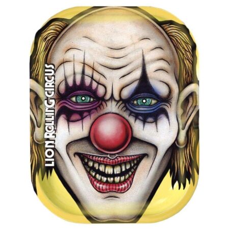 Lion Rolling Circus Freaky Metal Rolling Tray with Lrc Family Characters