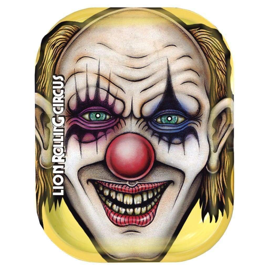 Lion Rolling Circus Freaky Metal Rolling Tray with Lrc Family Characters