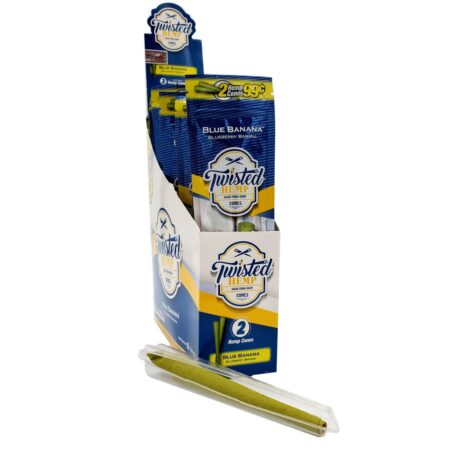 Twisted Wraps Hemp Cones for Easy Smoking