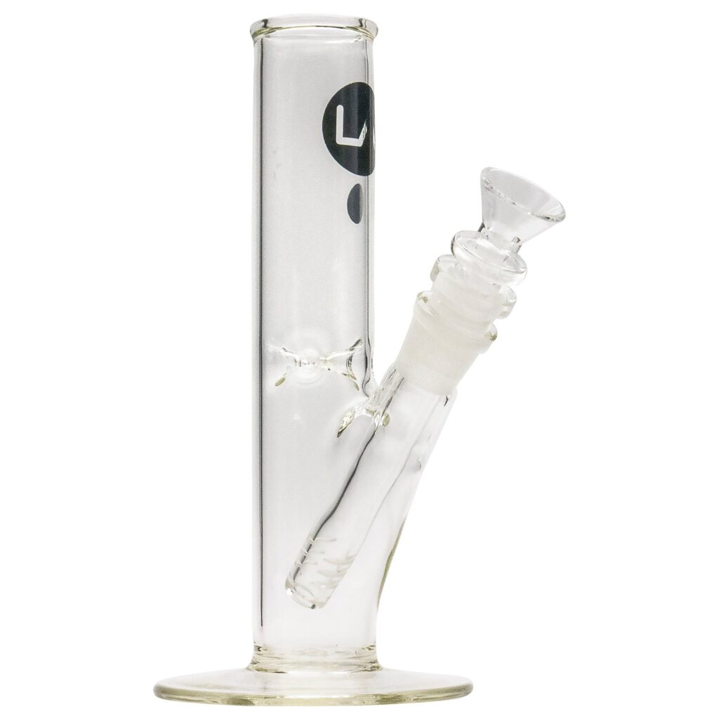 LA Pipes “No BS” 8 Inch Straight Bong