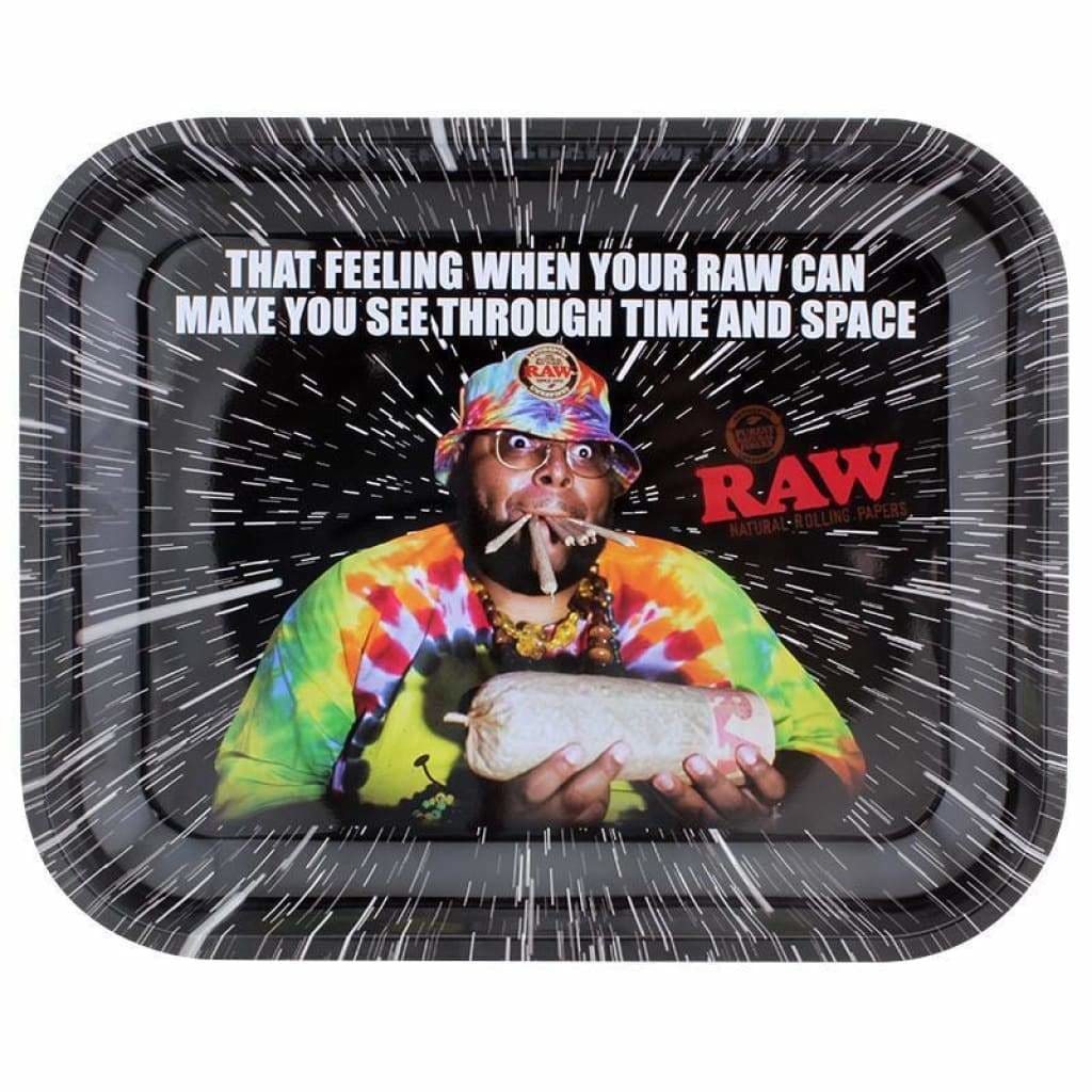 Certified Authentic Raw Rolling Trays 13 x 11 Limited Edition Designs