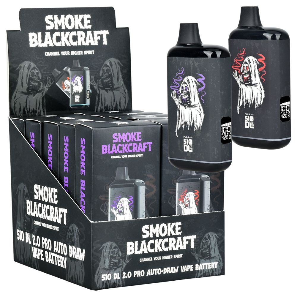 Smoke BlackCraft x Pulsar 510 DL 2.0 PRO Vape Bar – 1000mAh
