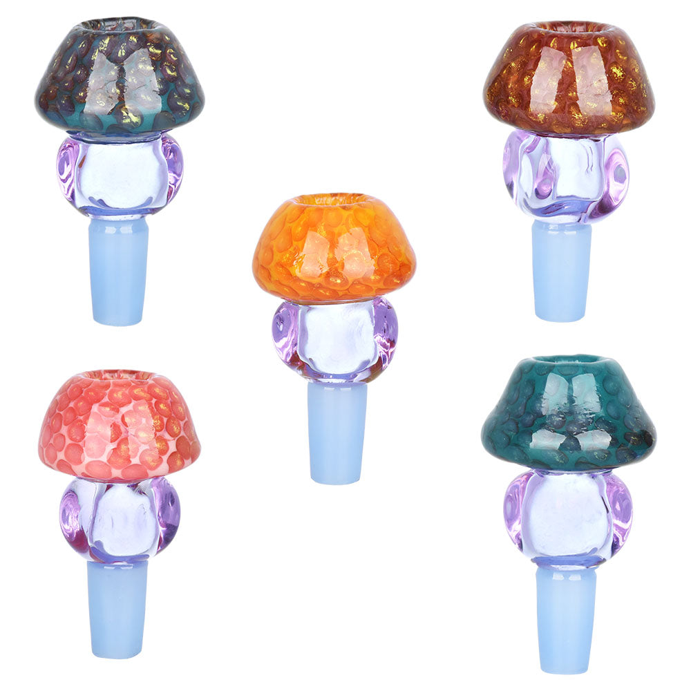 Majestic Honeycomb Herb Slide – 14mm M / Colors Vary