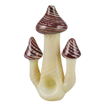 Triple Shroom Hand Pipe - 4.75"
