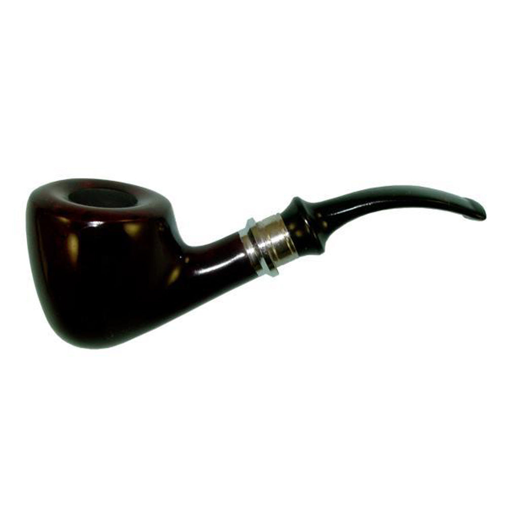 Pulsar Shire Pipes Half Bent Dublin Cherry Wood Tobacco Pipe – 5.5″