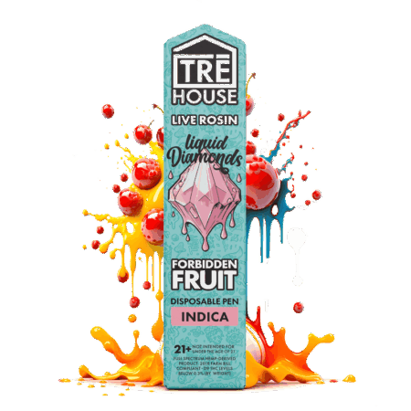 Pen - Forbidden Fruit - Indica - Live Rosin - Liquid Diamonds - (10 Pack)