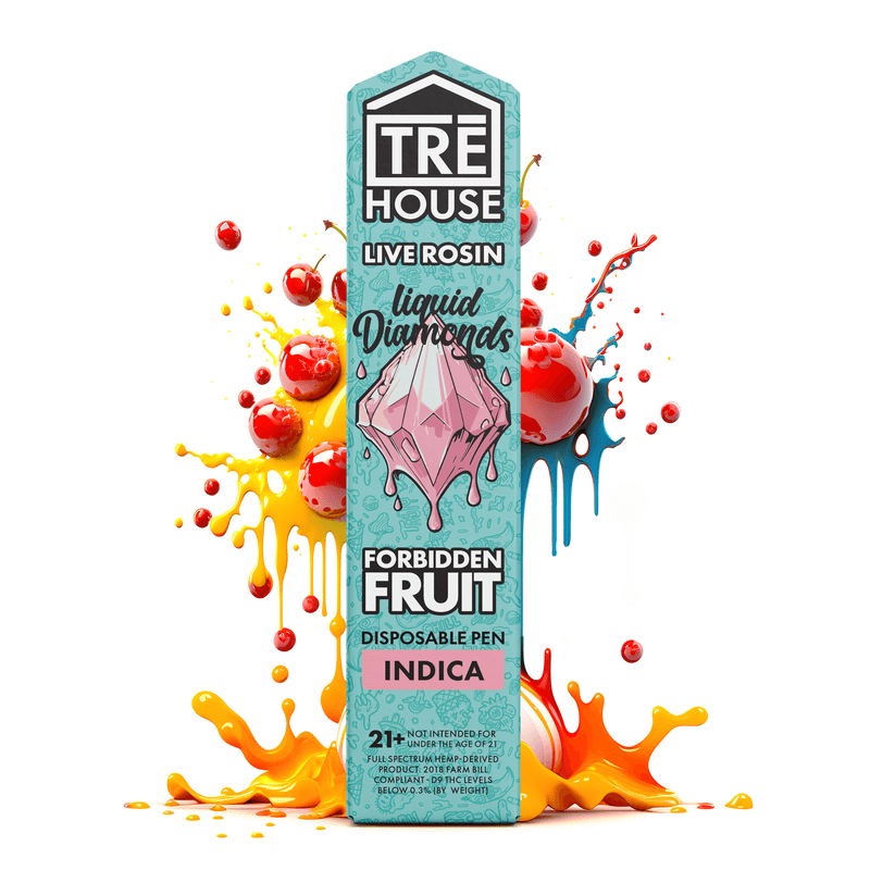 Pen – Forbidden Fruit – Indica – Live Rosin – Liquid Diamonds – (10 Pack)