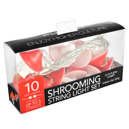 Pulsar Shrooming LED String Light Set – 12ft