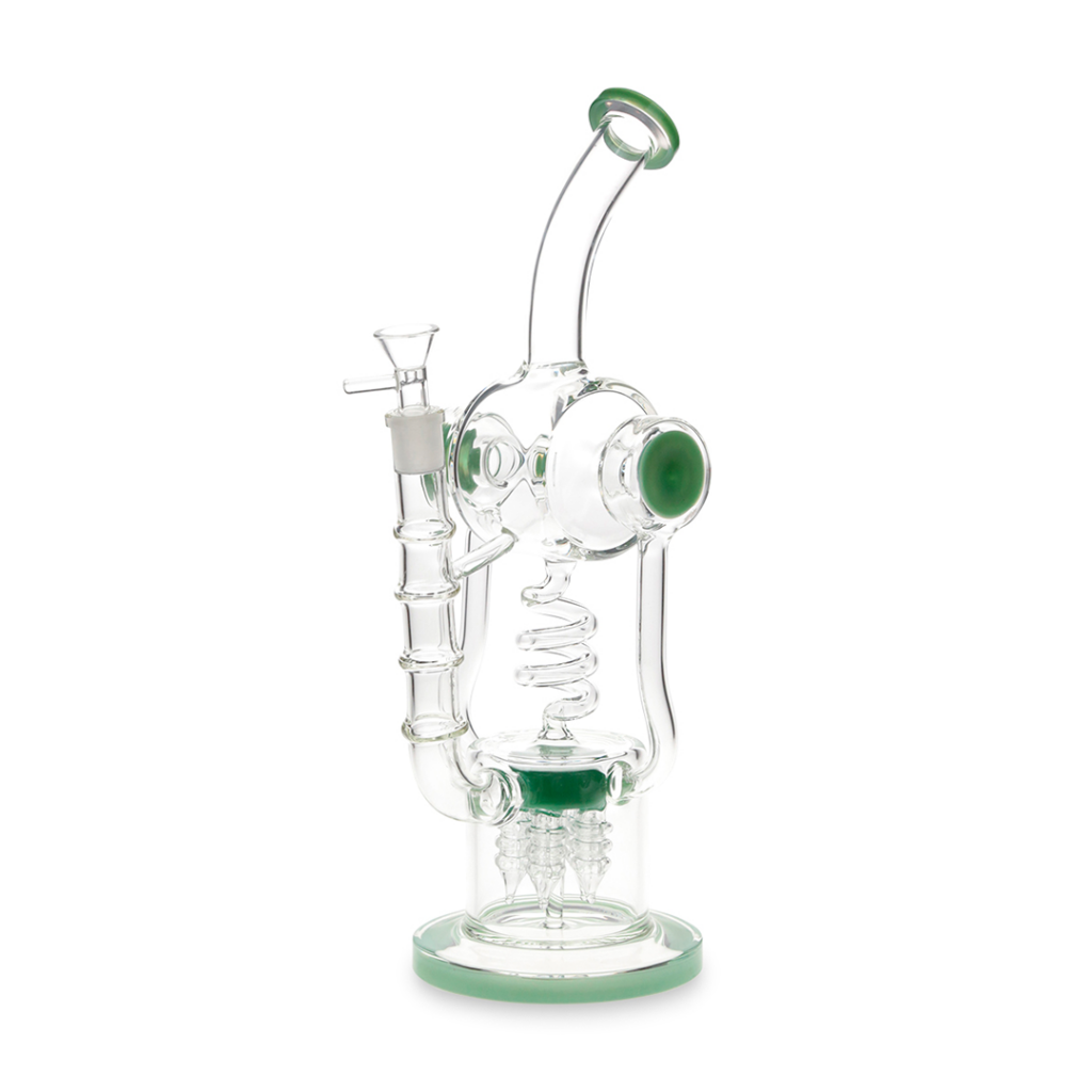 HB King 15″ Ear Phones Spiral Water Pipe