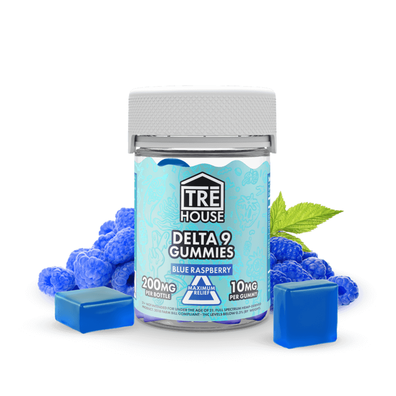 Gummies – Delta 9 – Blue Raspberry – (6 Pack)
