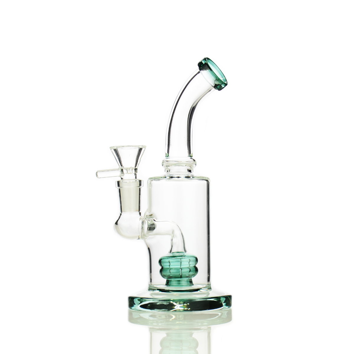 6-inch Showerhead Perc Water Pipe with 14mm Bowl - Image 4