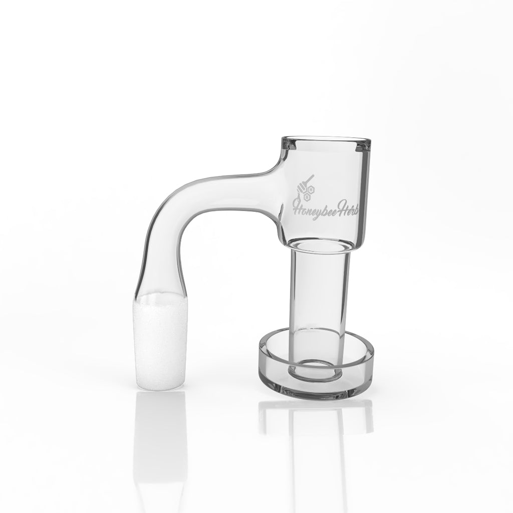 HONEYSUCKLE BEVEL QUARTZ BANGER – 90° DEGREE | BL
